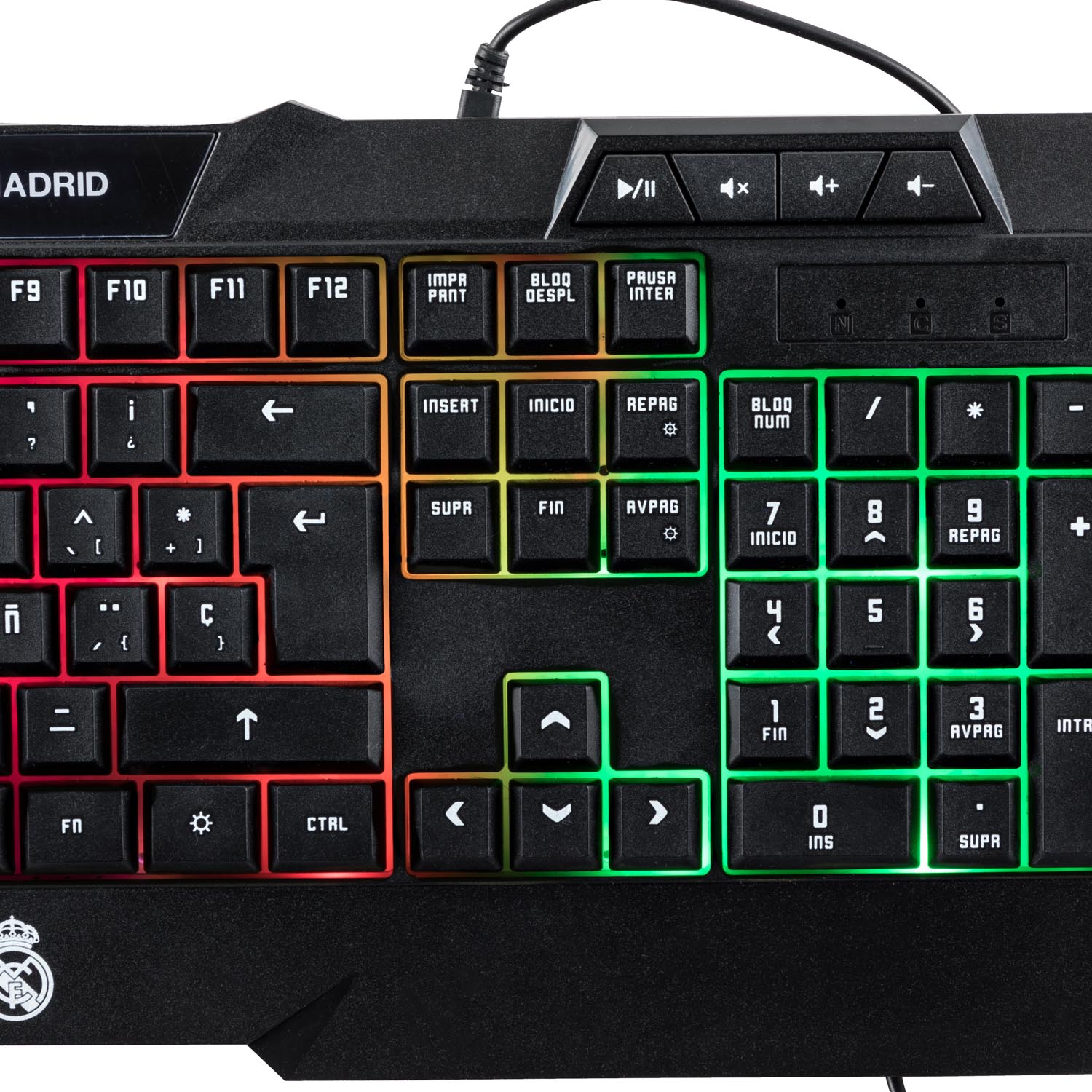 Gaming Led Keyboard Black