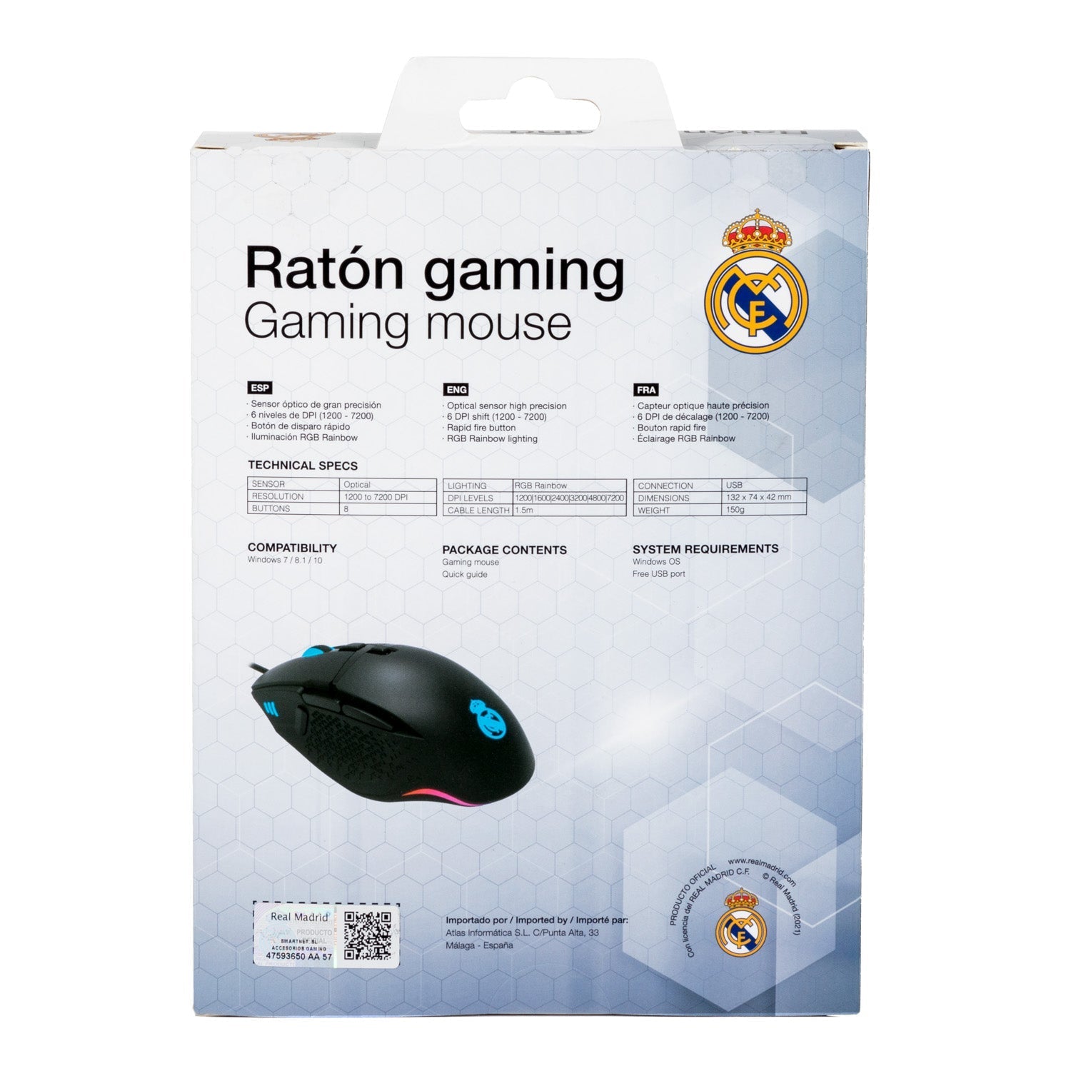 Gaming Led Mouse Black