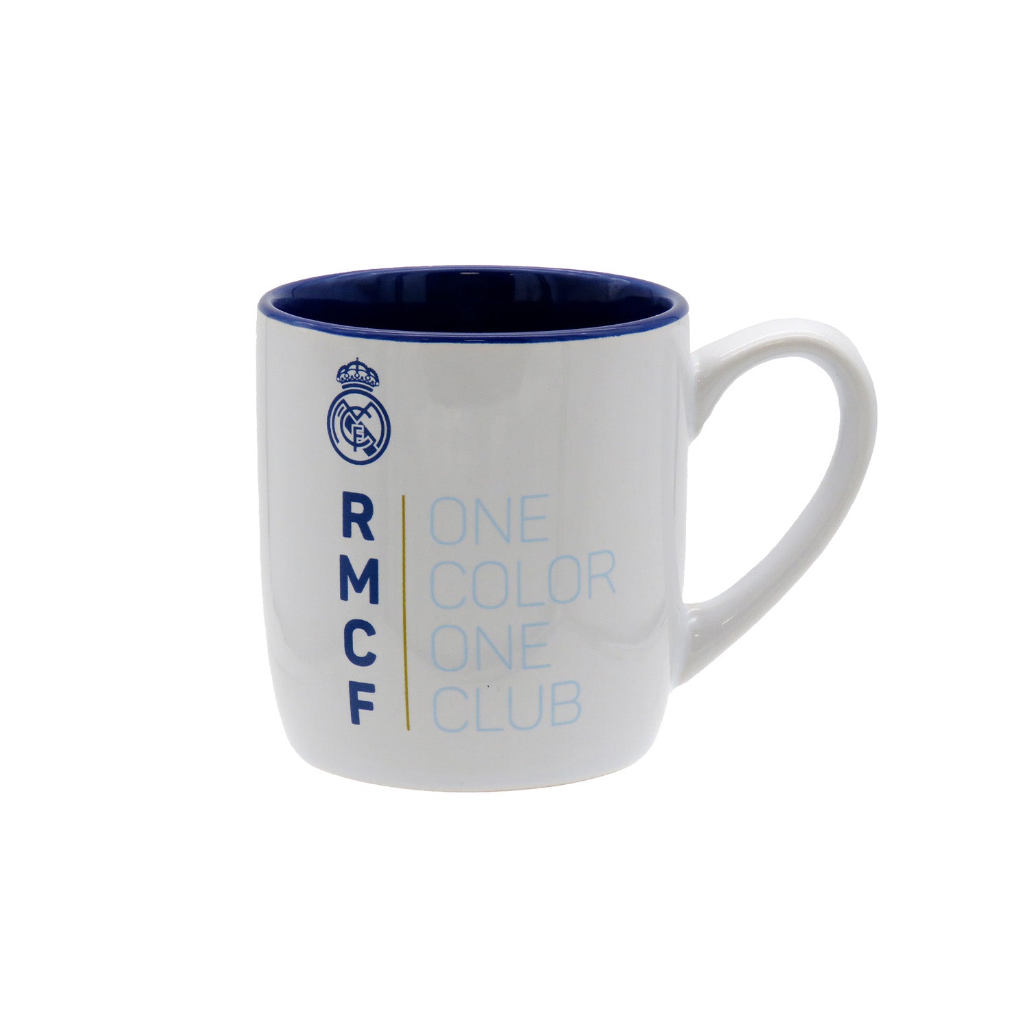 Taza para café cerámica 350ml Blanca/Azul