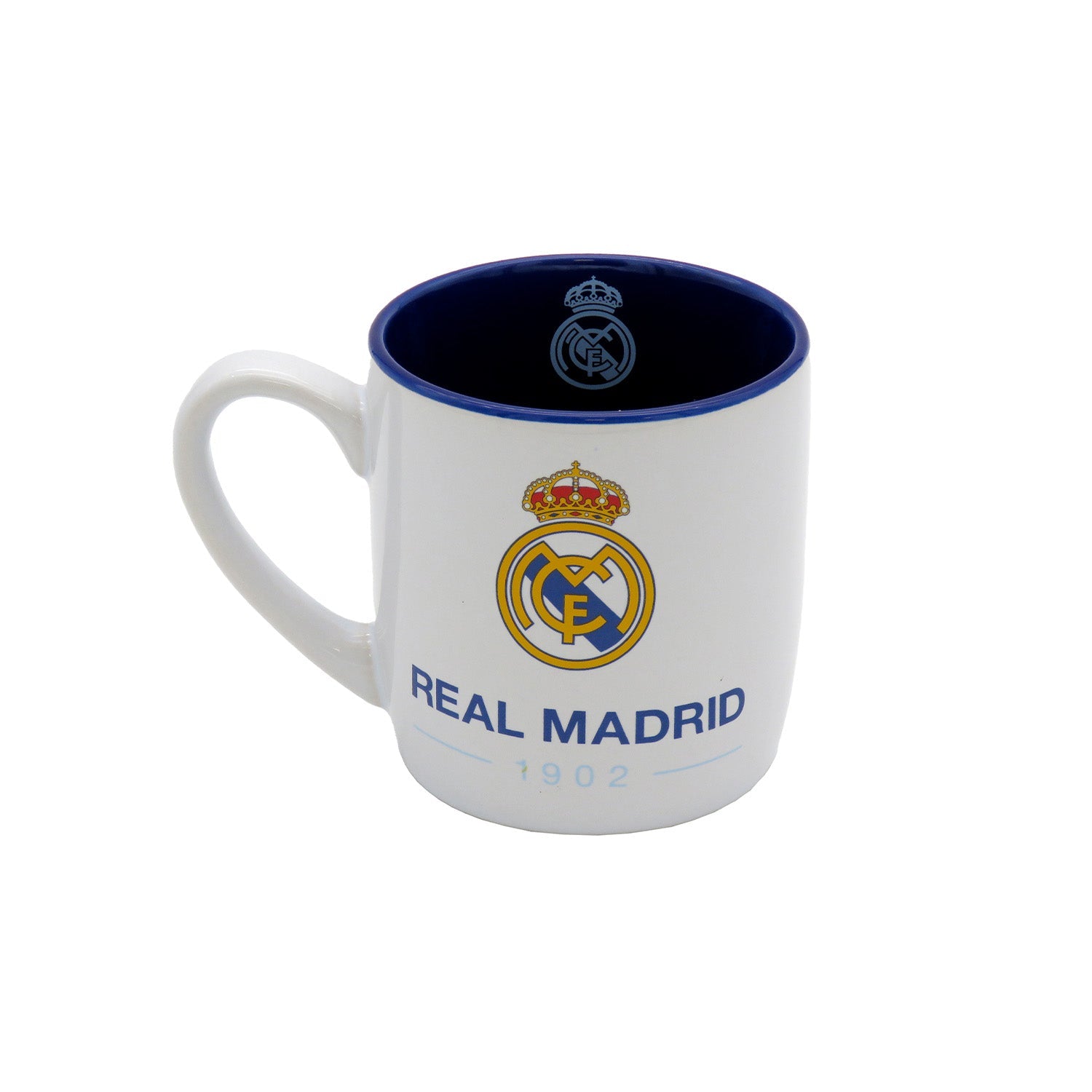 Taza para café cerámica 350ml Blanca/Azul