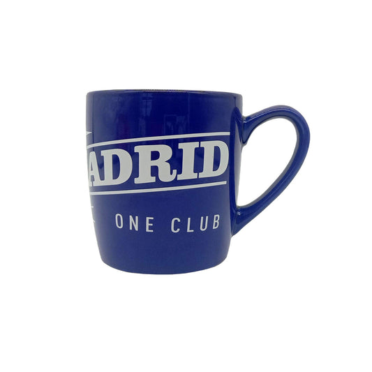 Taza para café cerámica azul 350ml