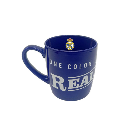 Taza para café cerámica azul 350ml