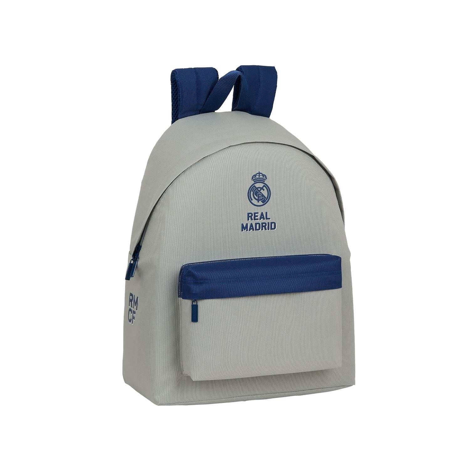 Mochila Old School Gris/Azul Marino