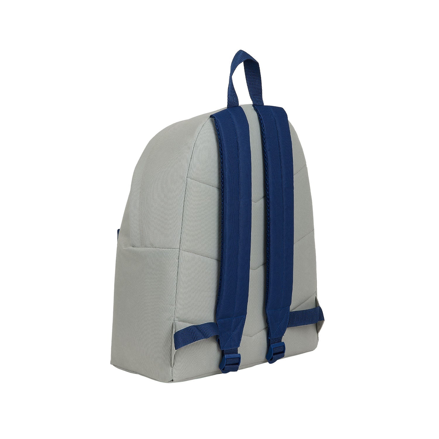 Mochila Old School Gris/Azul Marino
