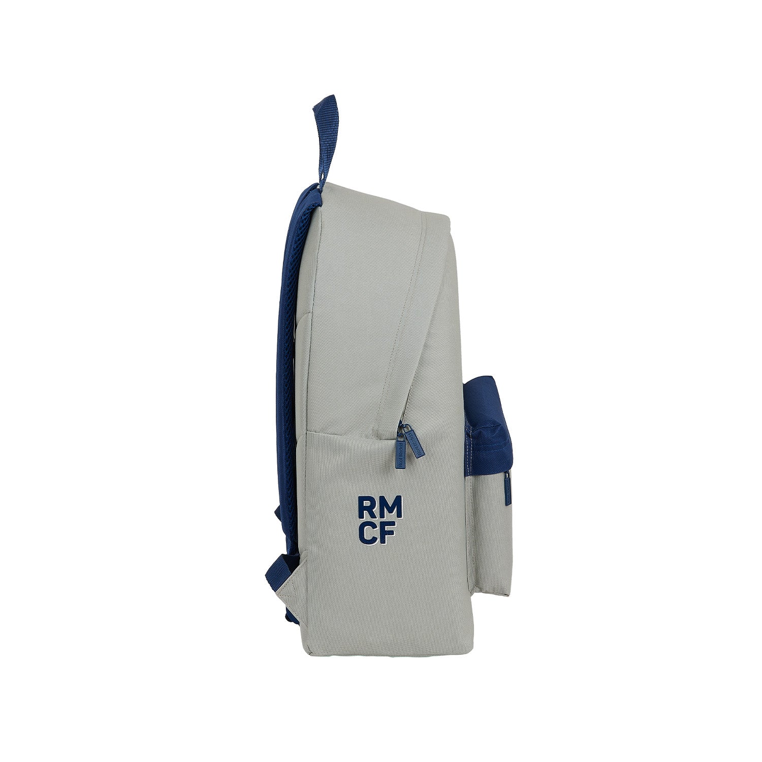 Mochila Old School Gris/Azul Marino