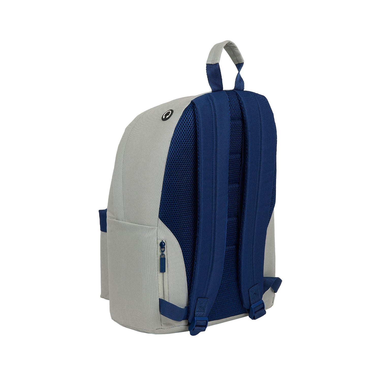 Mochila Laptop Gris/Azul Marino