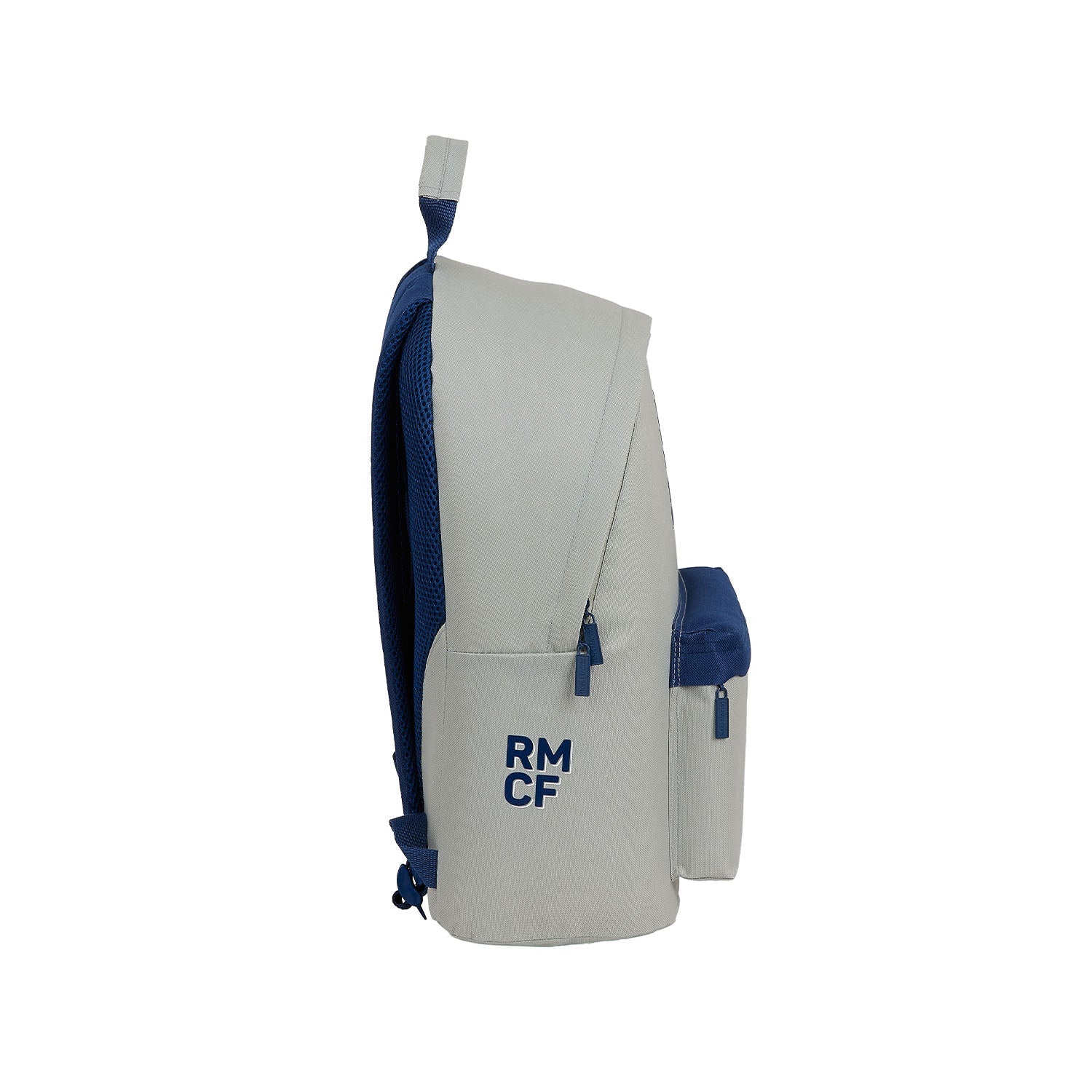 Mochila Laptop Gris/Azul Marino