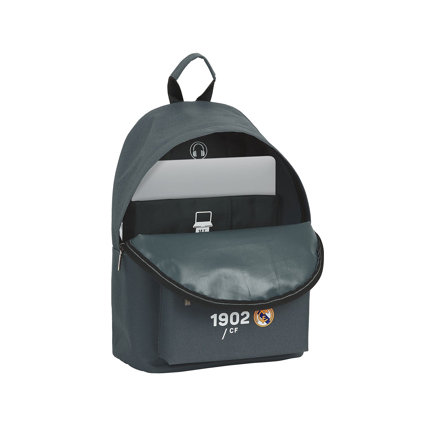 Mochila Laptop Gris Oscuro Marino