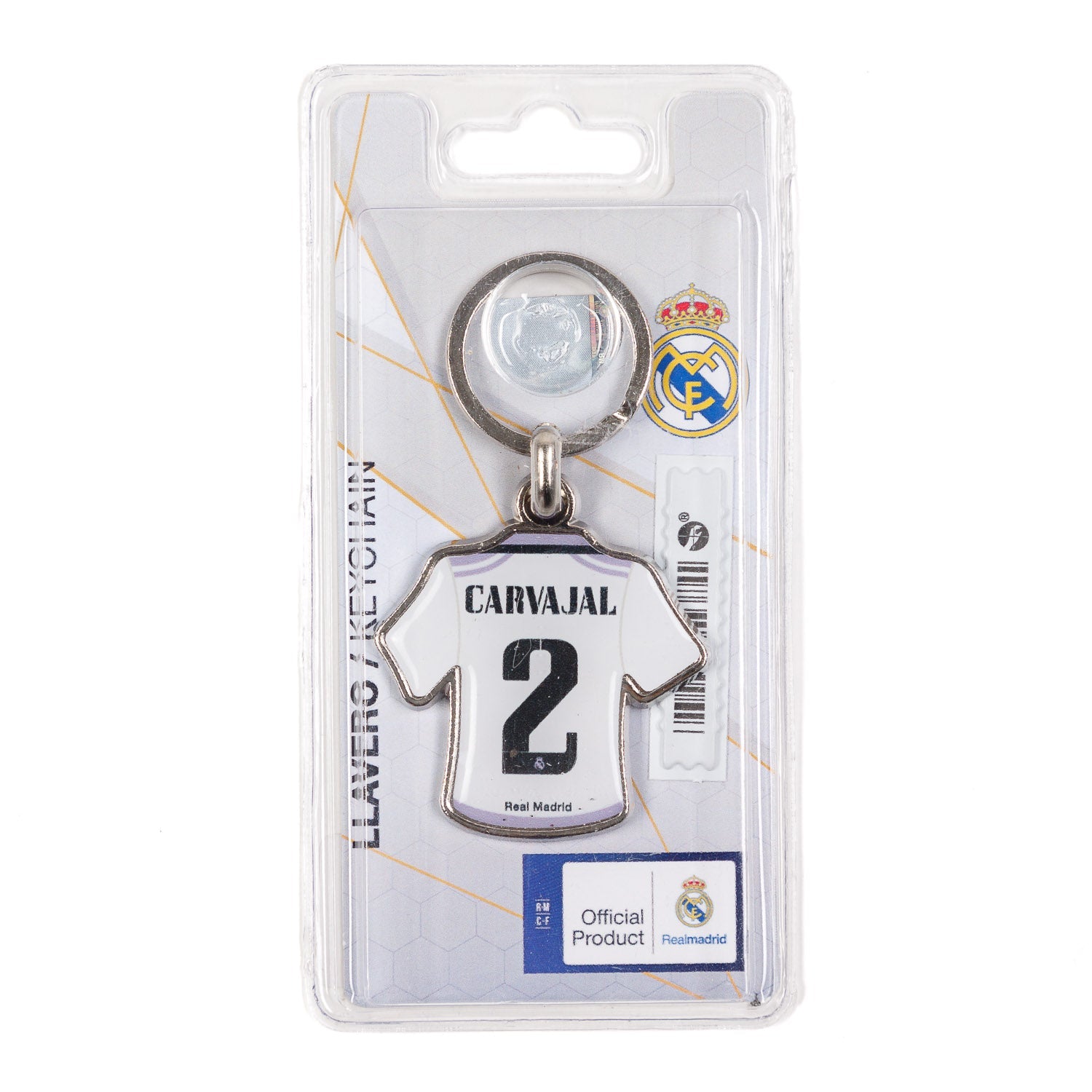 Llavero Camiseta Carvajal Real Madrid