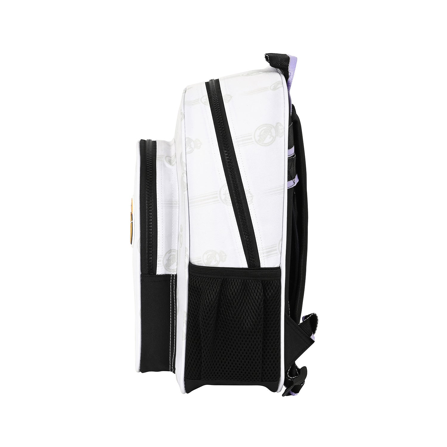 Mochila Infantil Madridista Blanca Morada
