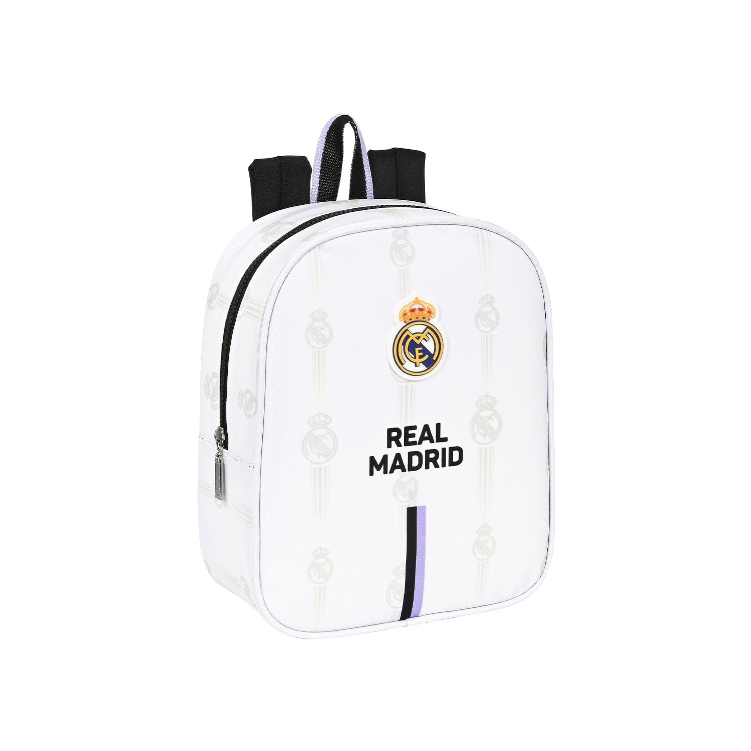 Mochila Bebé Madridista Blanca Morada