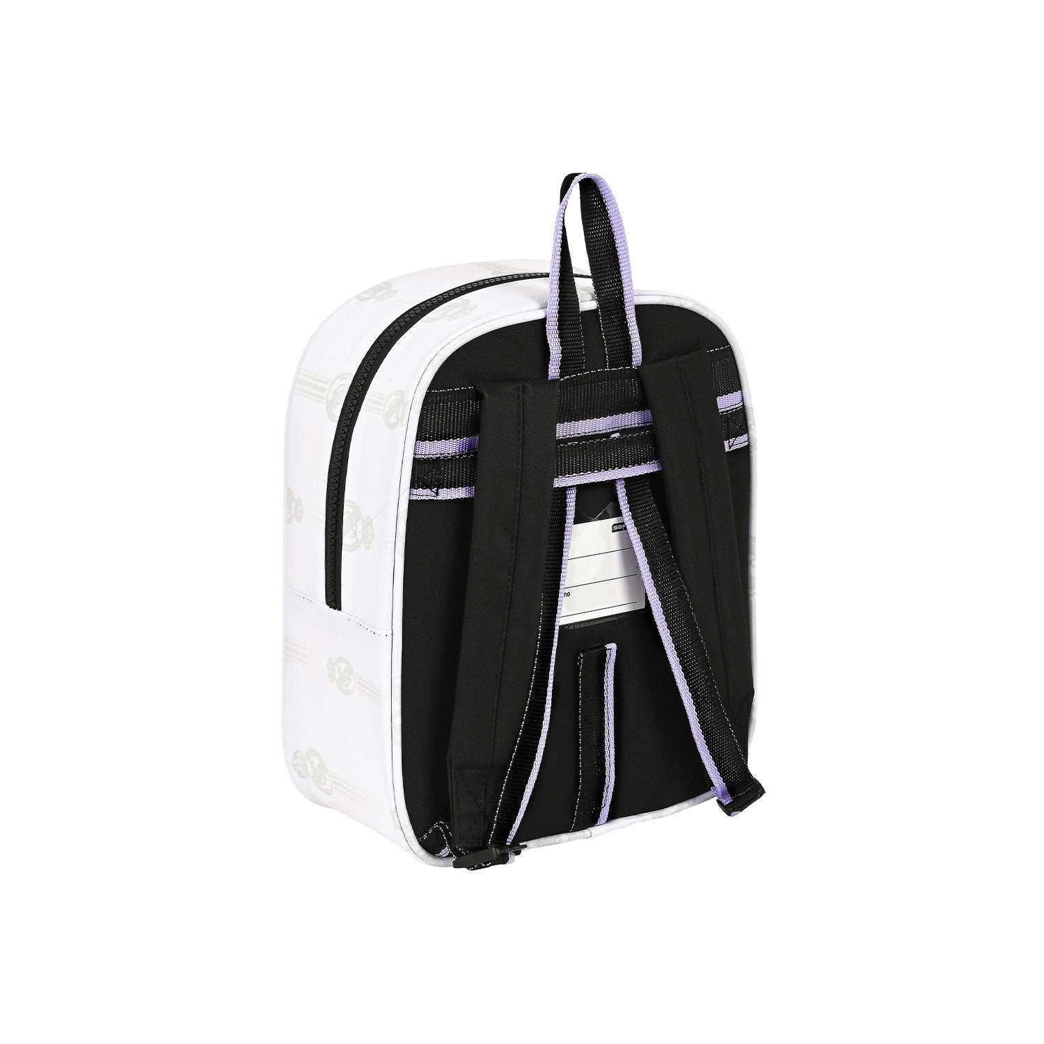 Mochila Bebé Madridista Blanca Morada