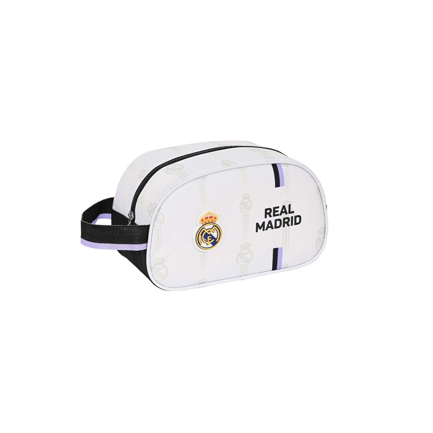 Neceser Madridista Blanco Morado