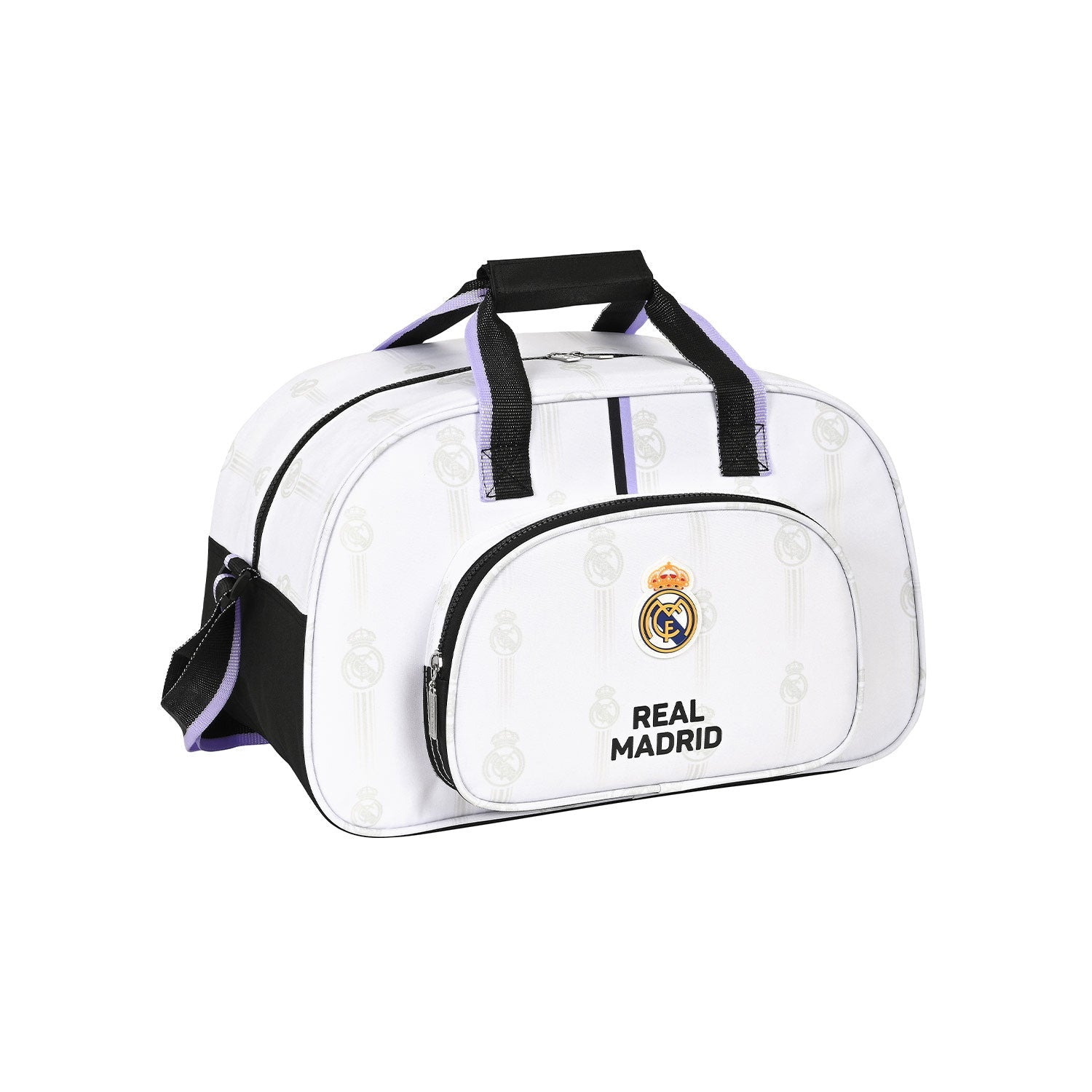 Bolsa Deporte Madridista Blanca Morada