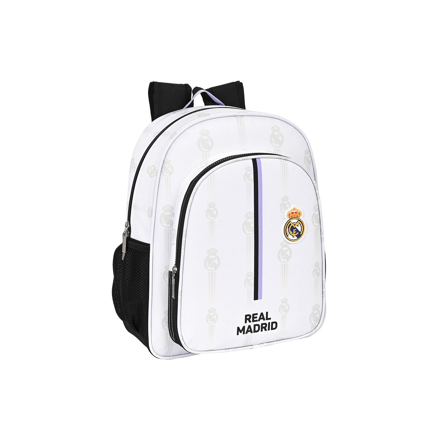 Mochila Niños Madridista Blanca Morada
