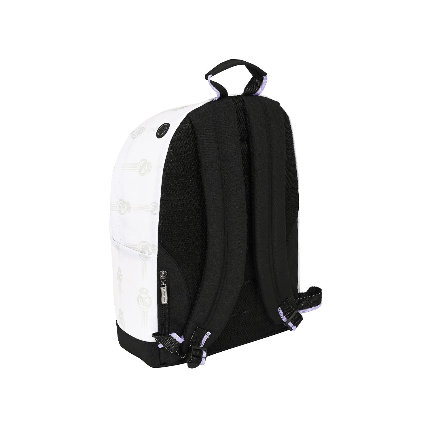 Mochila Portátil Madridista Blanca Morada