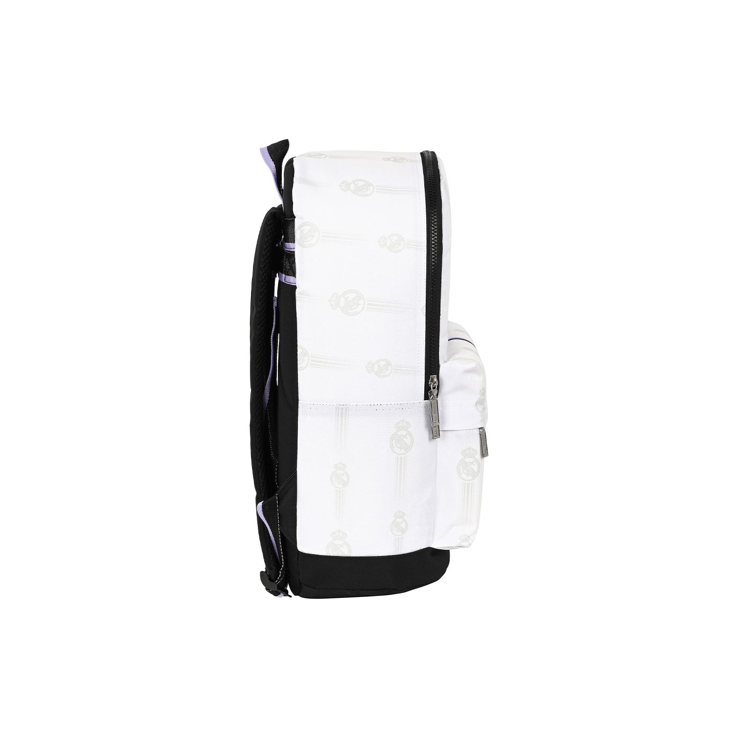 Mochila Adaptable Madridista Blanca Morada