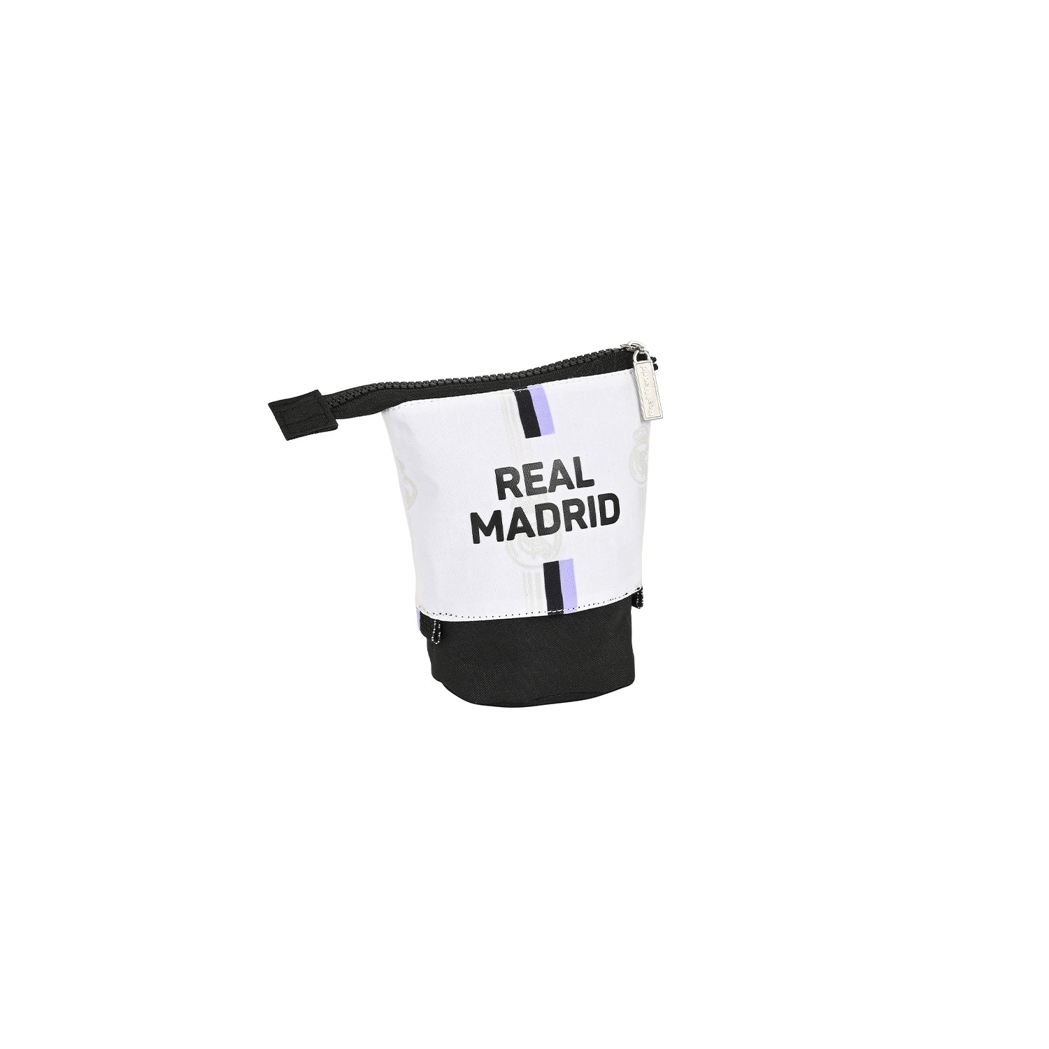 Estuche Cubo Madridista Blanco Morado