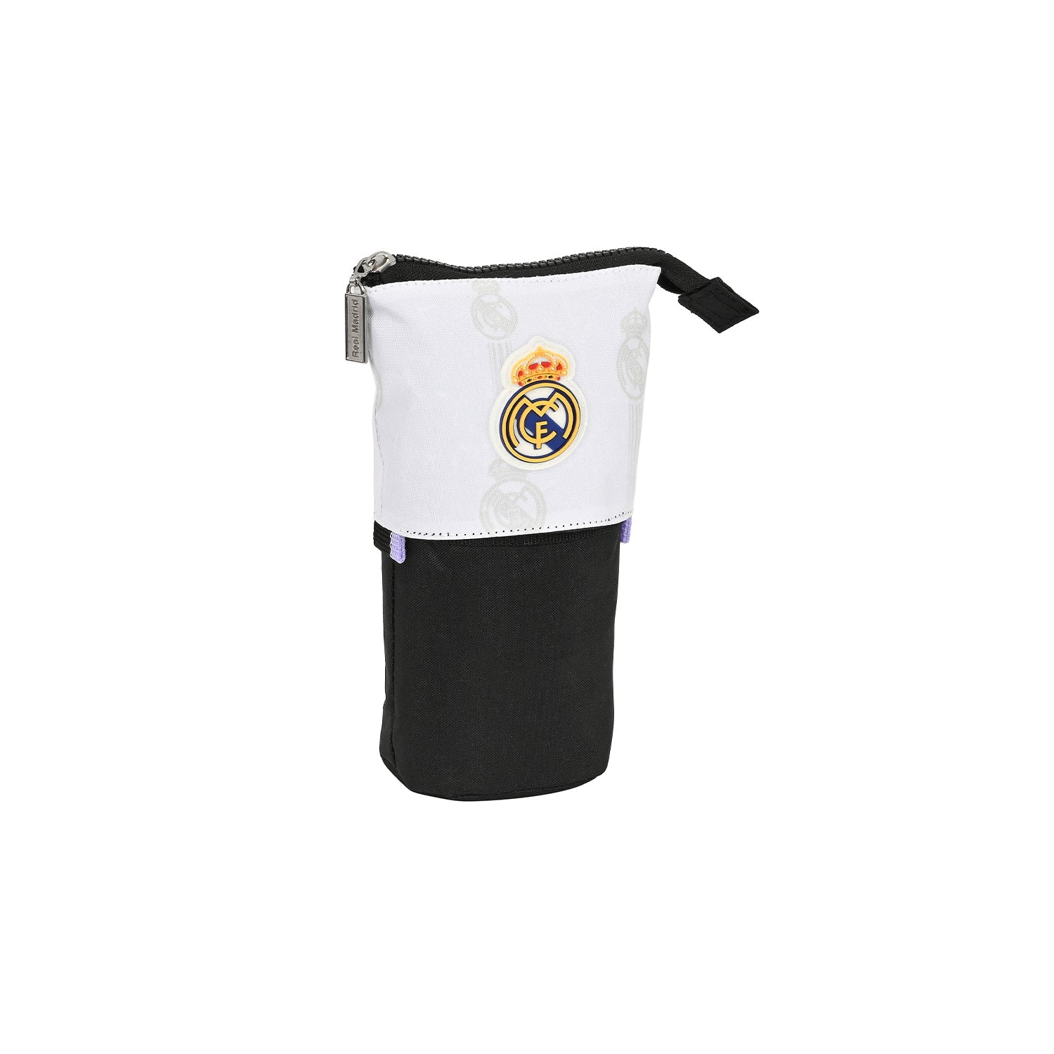 Estuche Cubo Madridista Blanco Morado