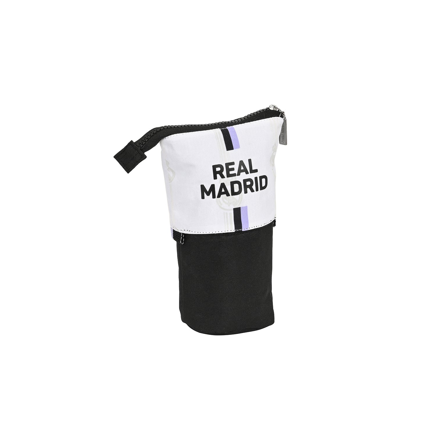 Estuche Cubo Madridista Blanco Morado