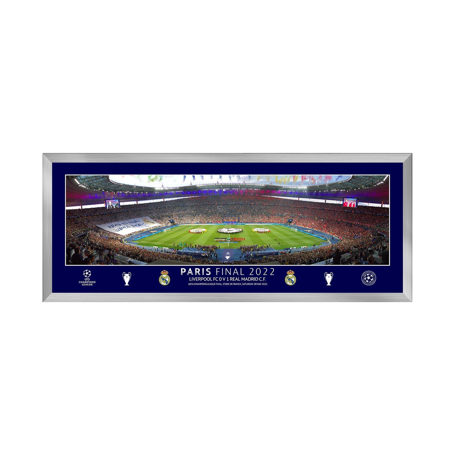 Lámina Enmarcada Final Paris UCL 2022