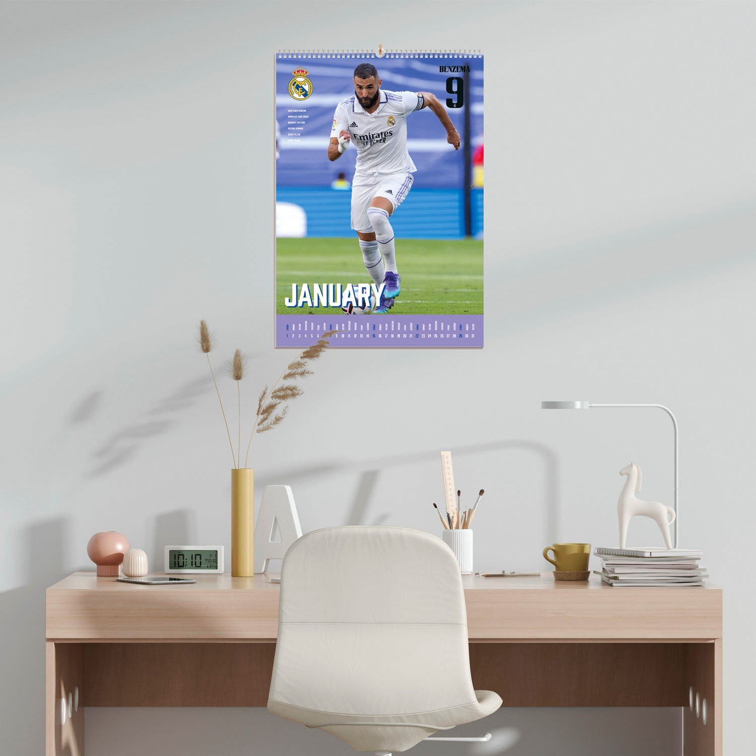 Real Madrid Calendario A3 2023