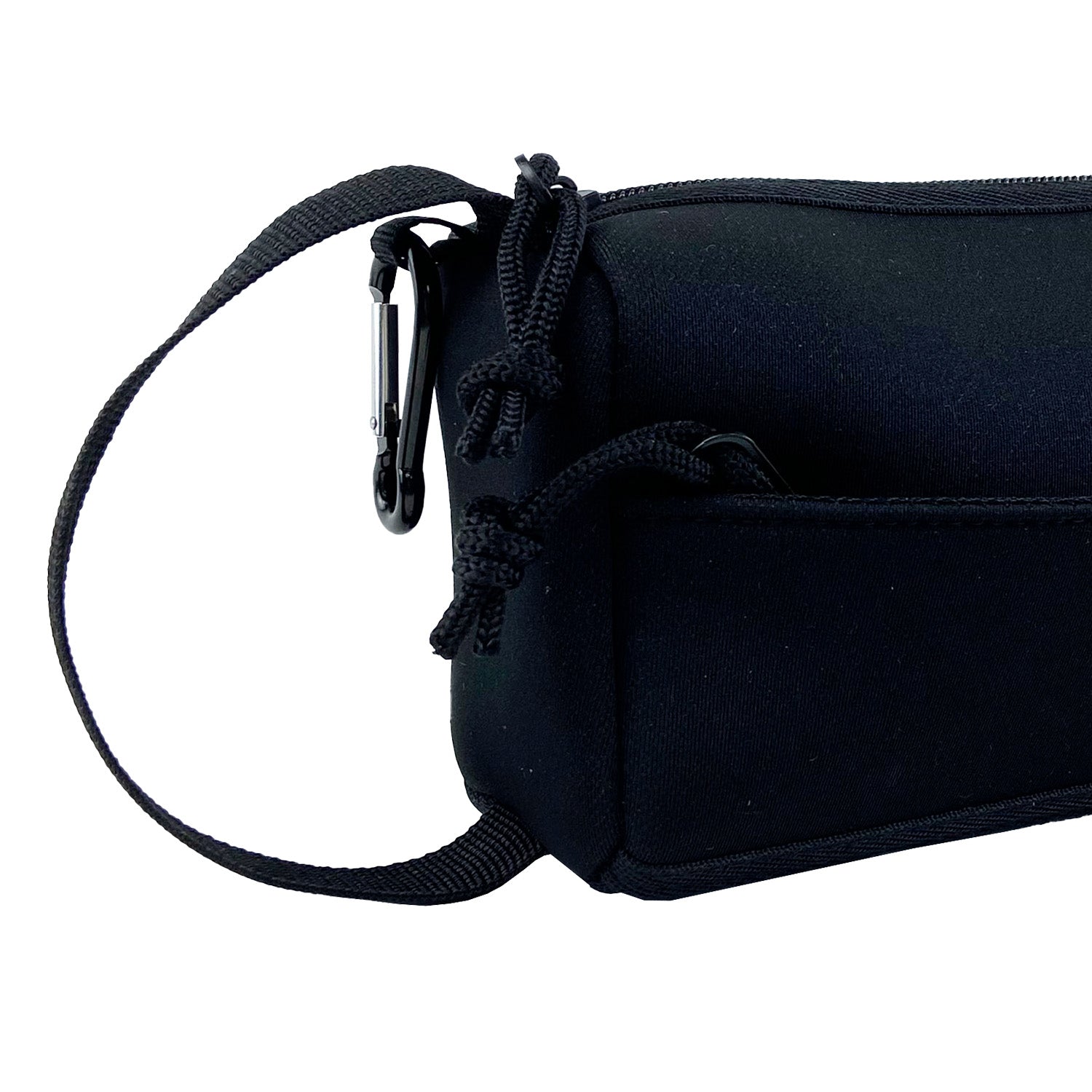 Estuche Cilíndrico Neopreno Negro/Dorado
