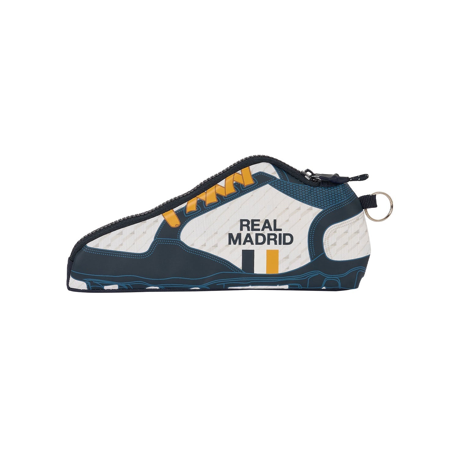 Estuche Zapatilla Blanco/Dorado