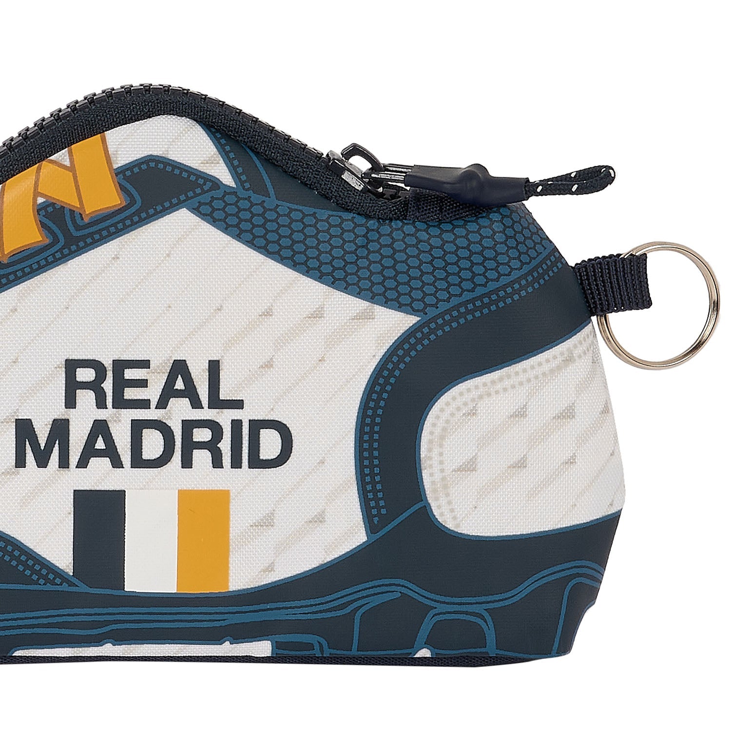 Estuche Zapatilla Blanco/Dorado