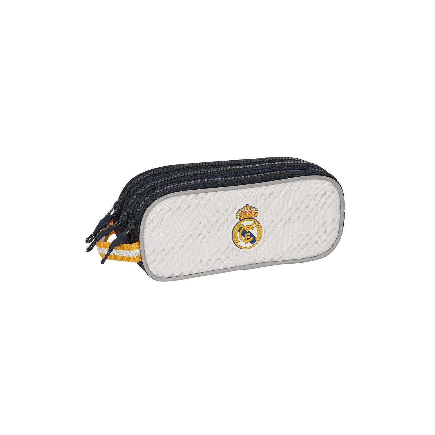 Estuche Triple Blanco/Dorado