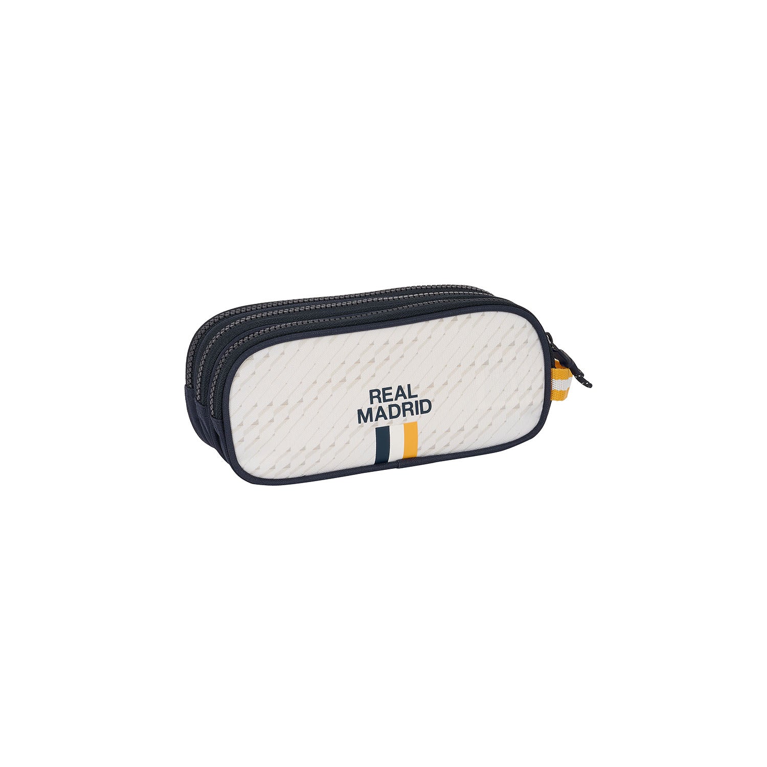 Estuche Triple Blanco/Dorado