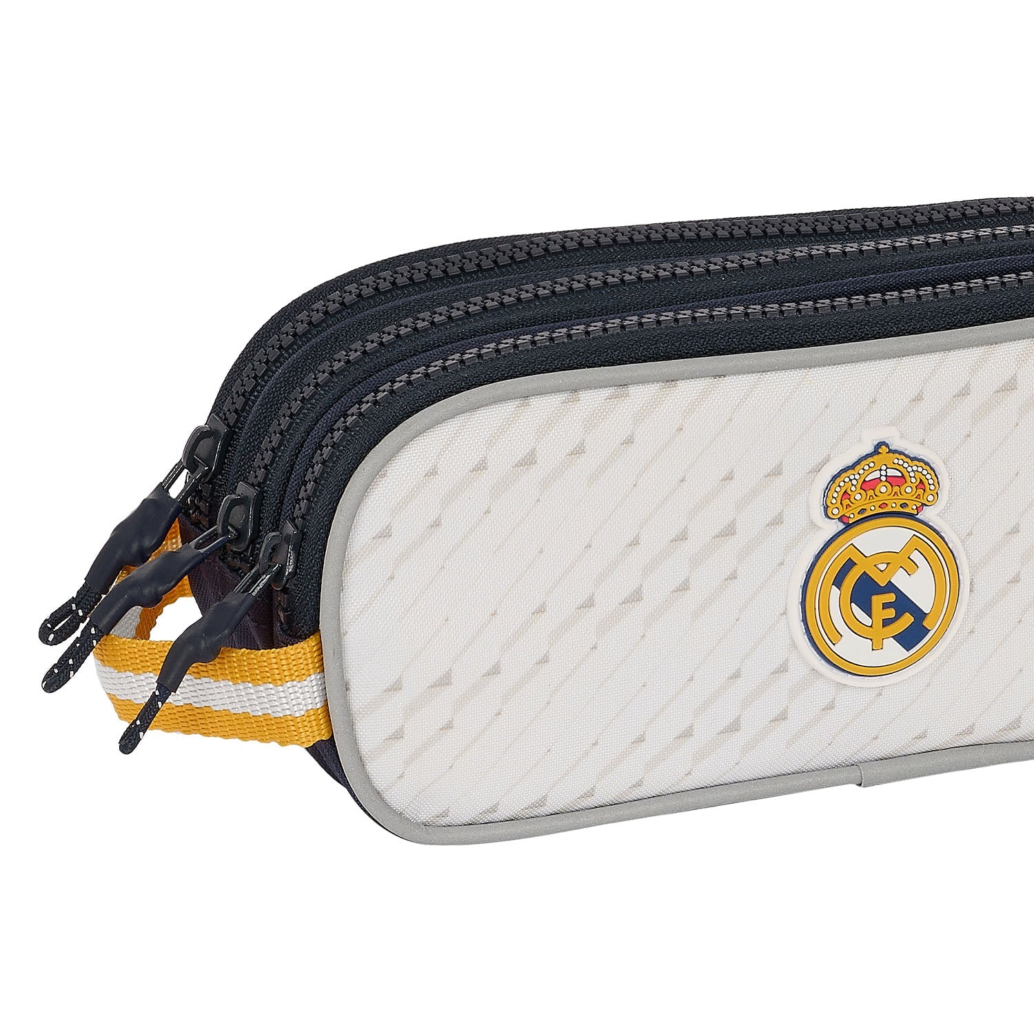 Estuche Triple Blanco/Dorado