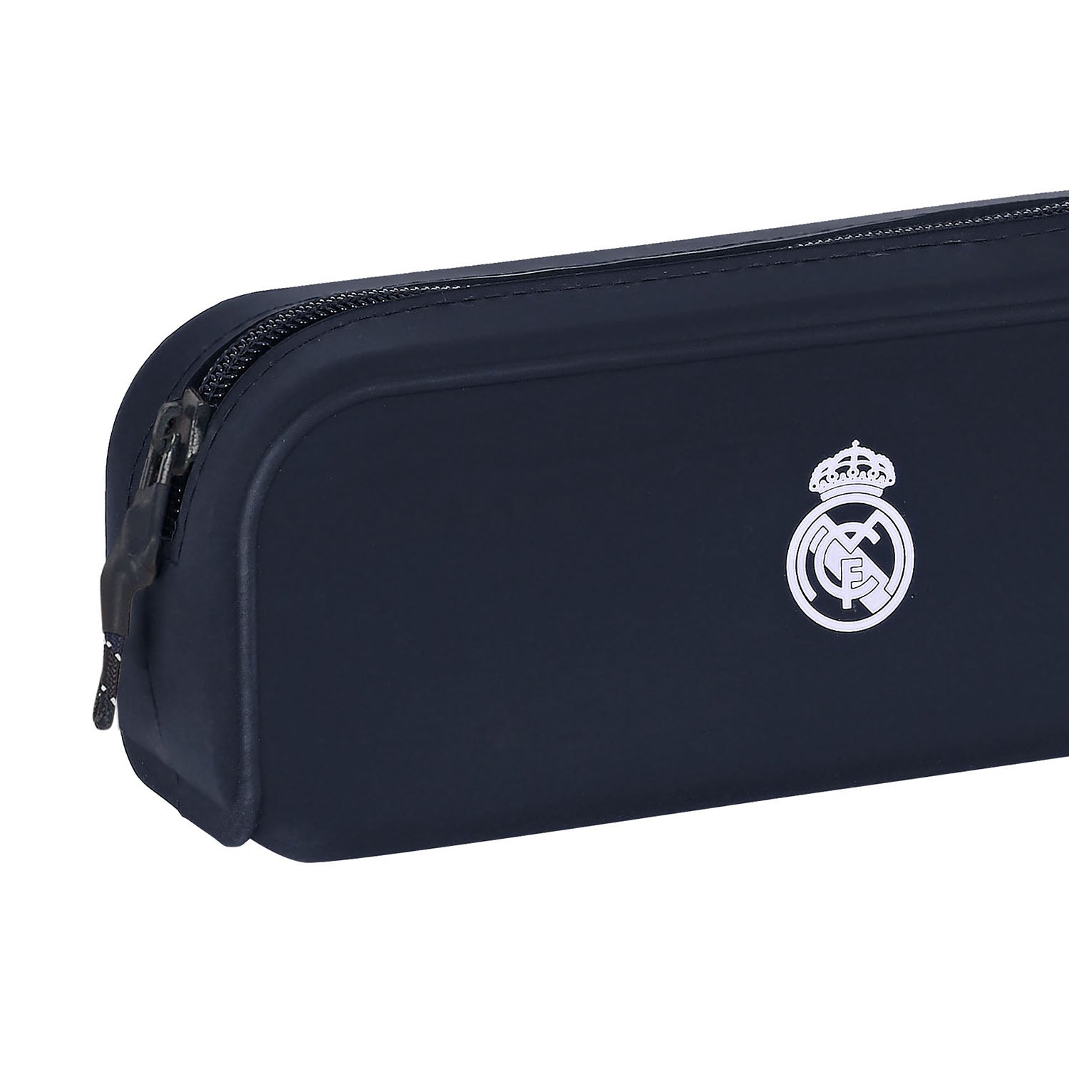Estuche Silicona Cuadrado Azul Marino/Blanco