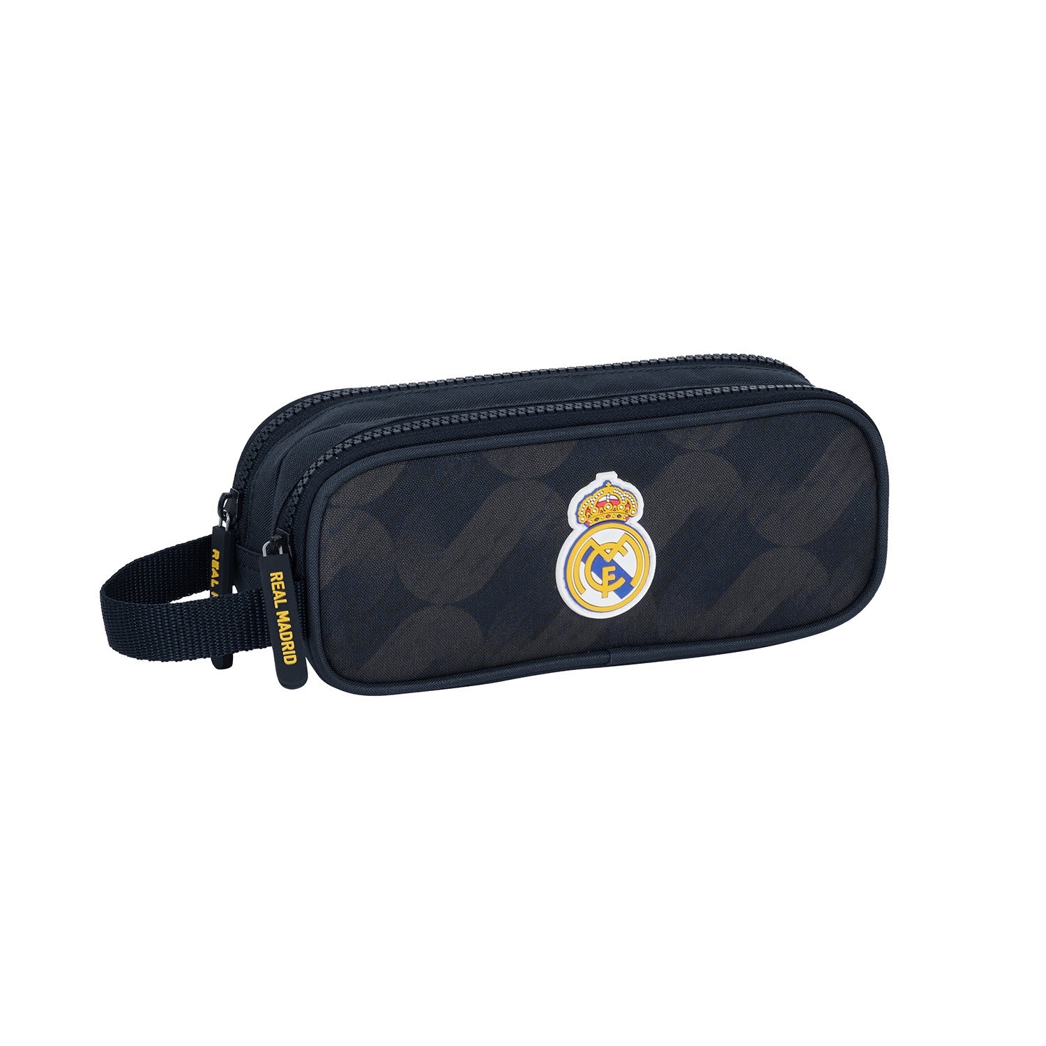 Estuche Doble Azul Marino/Dorado