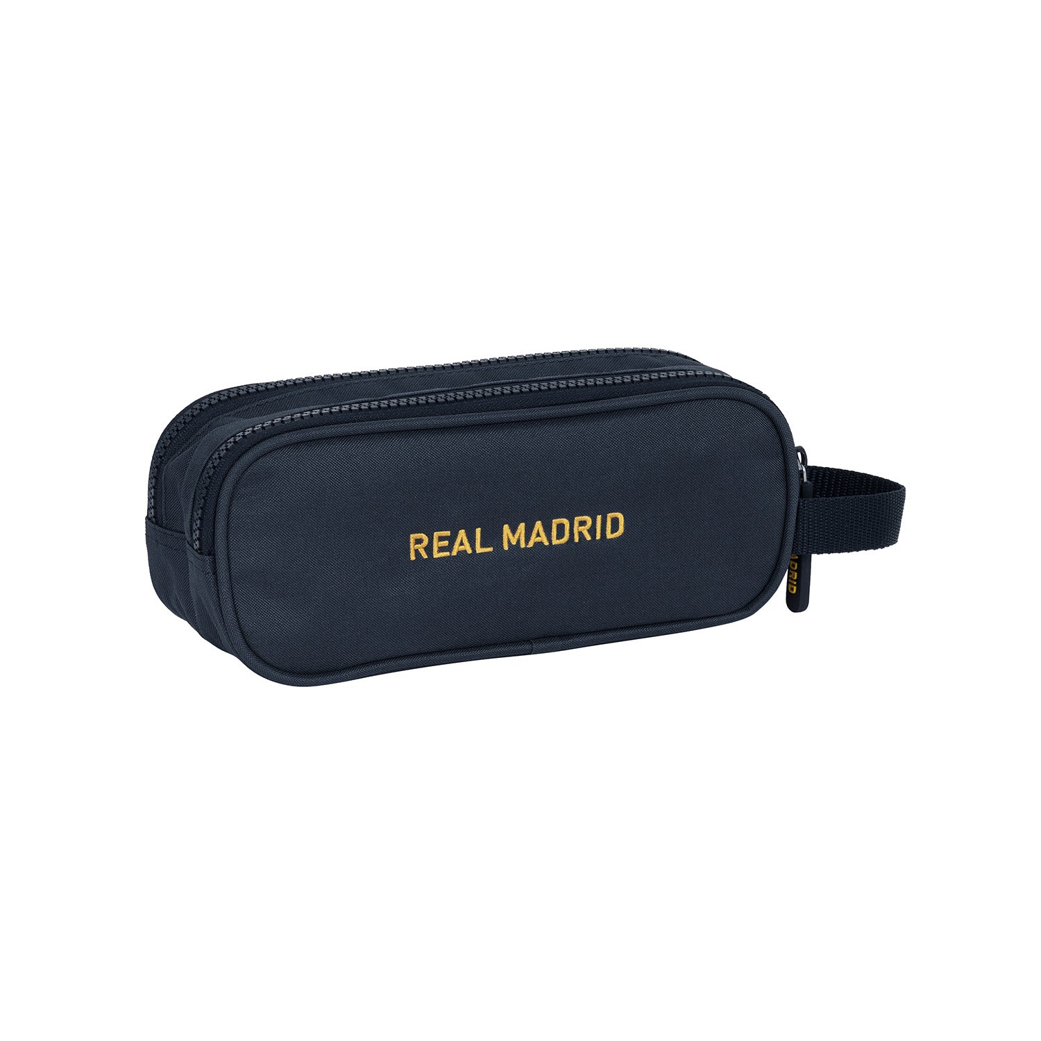 Estuche Doble Azul Marino/Dorado