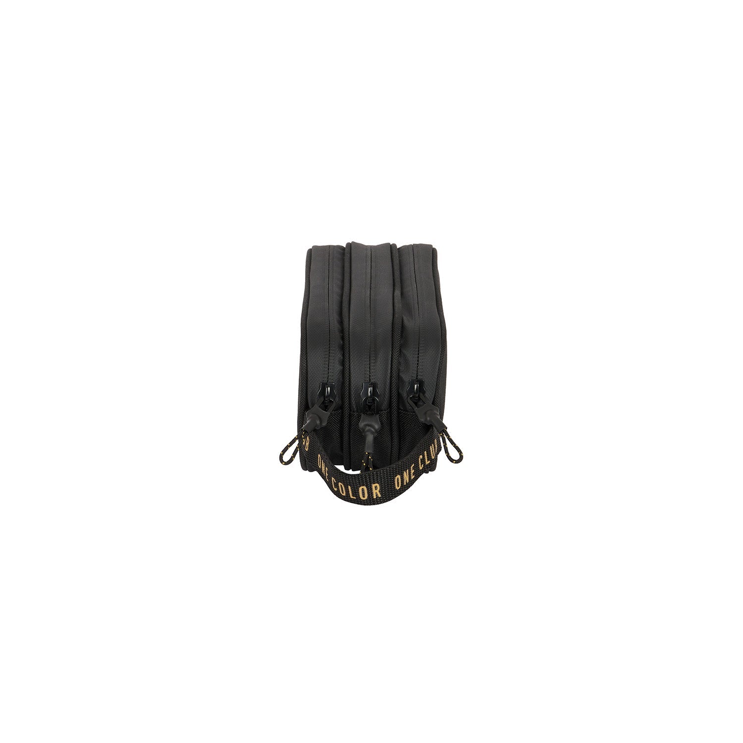 Estuche Triple Negro/Mostaza Real Madrid