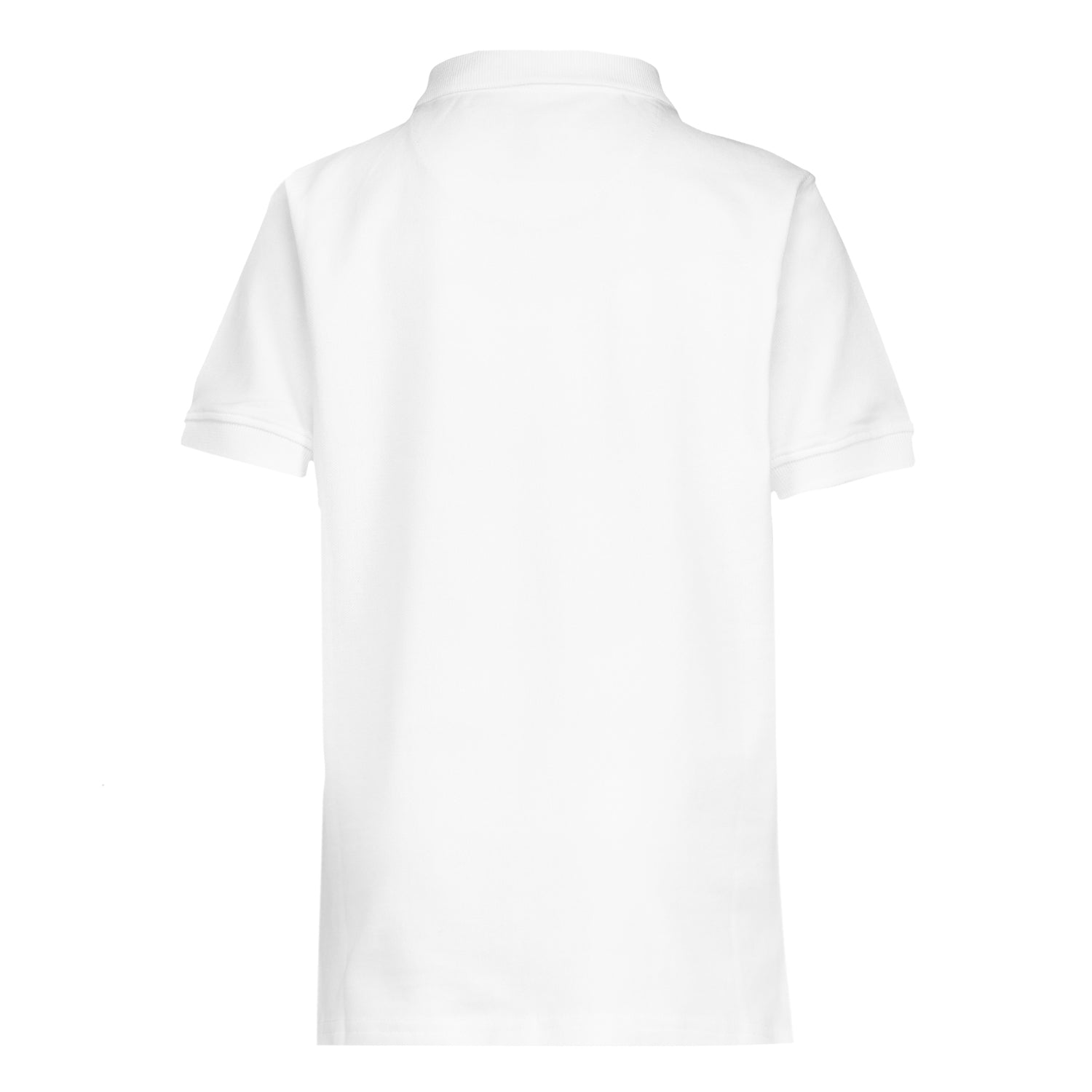 Polo Niños ECO Essentials Real Madrid Escudo Color Blanco