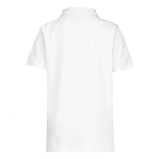 Polo Niños ECO Essentials Real Madrid Escudo Color Blanco