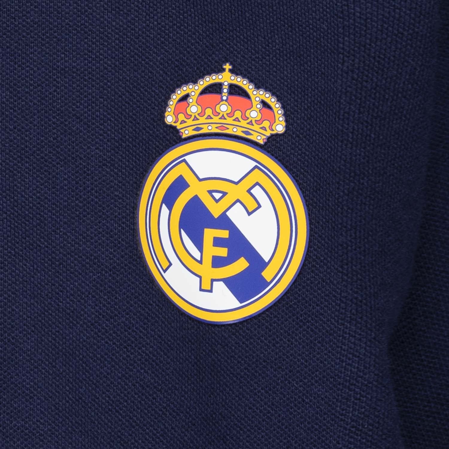 Polo Niños ECO Essentials Real Madrid Escudo Color Azul