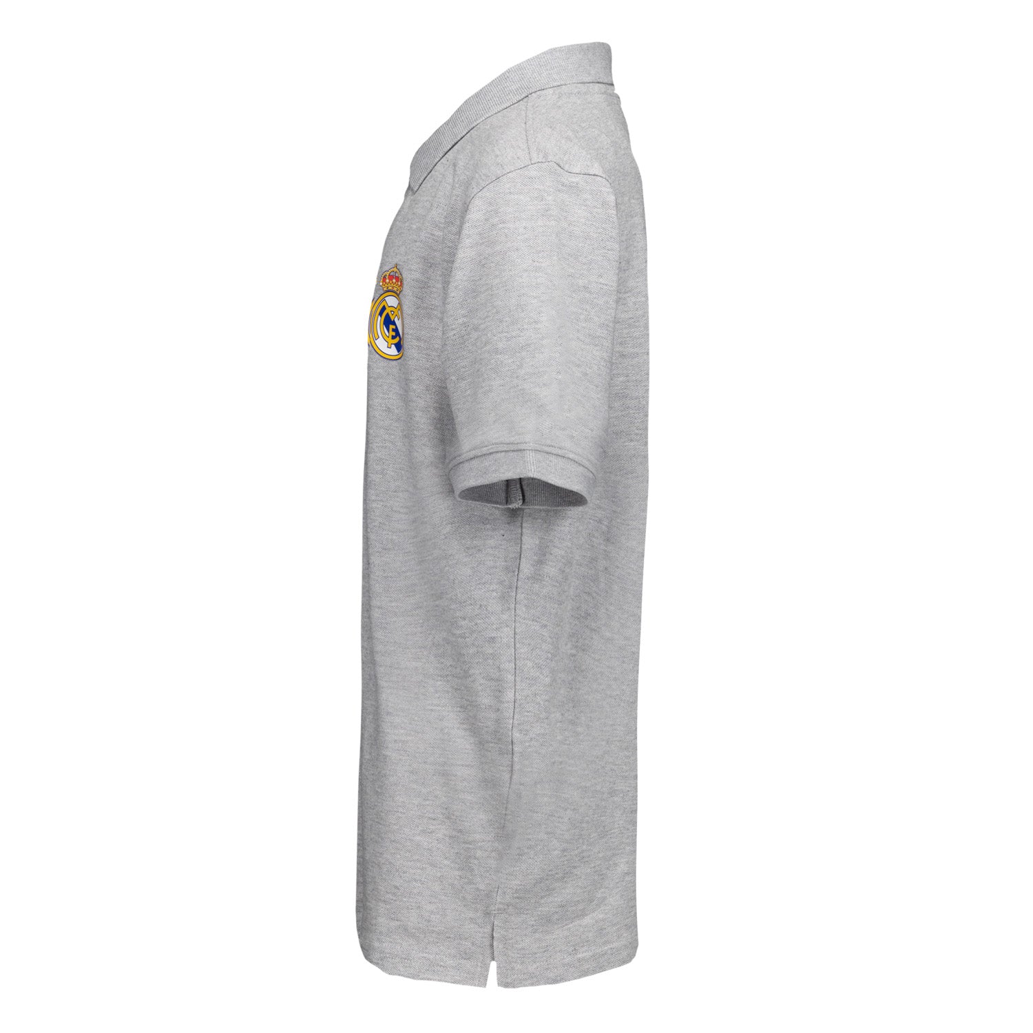 Polo Niños ECO Essentials Real Madrid Escudo Color Gris