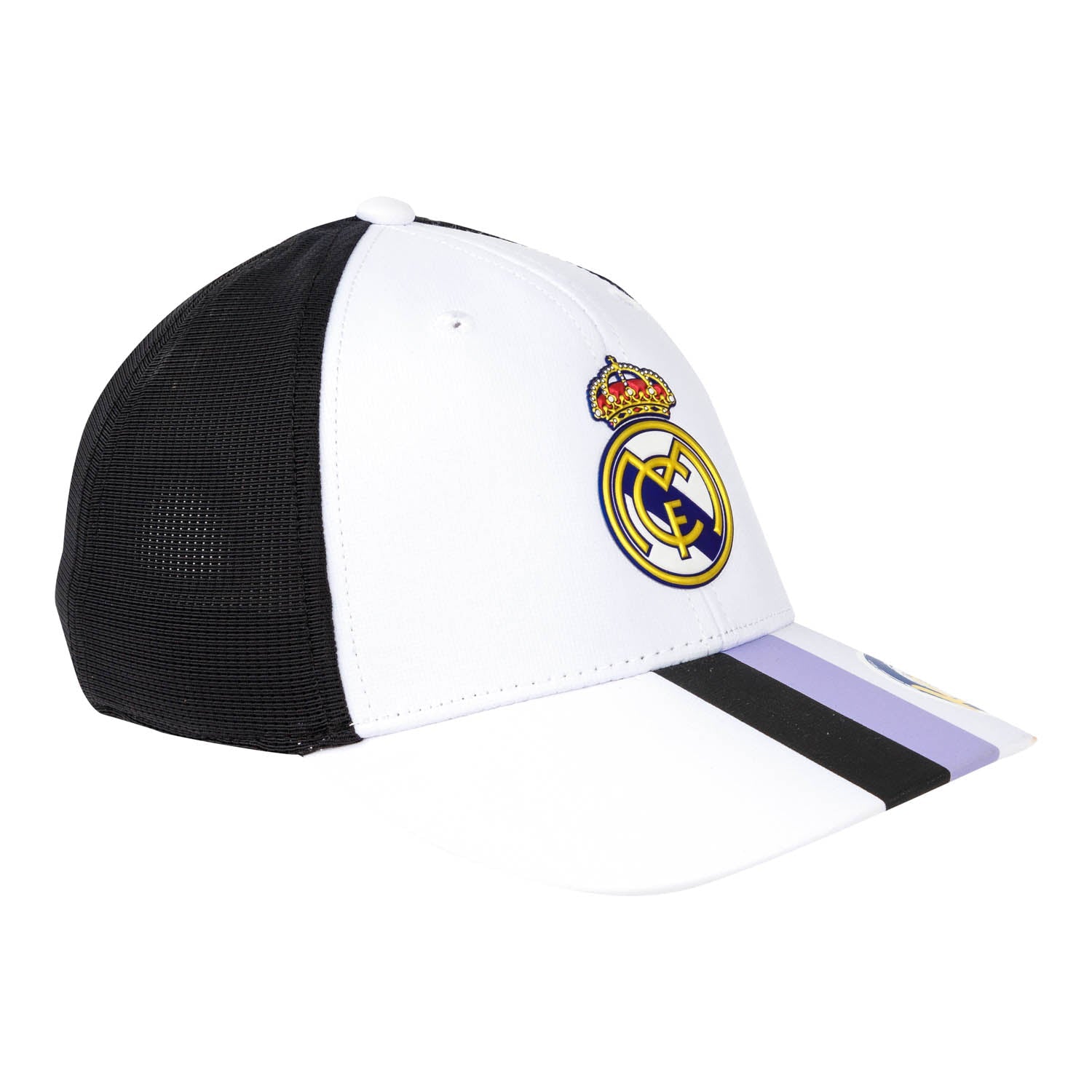 Gorra Escudo Niños Blanco/Morado
