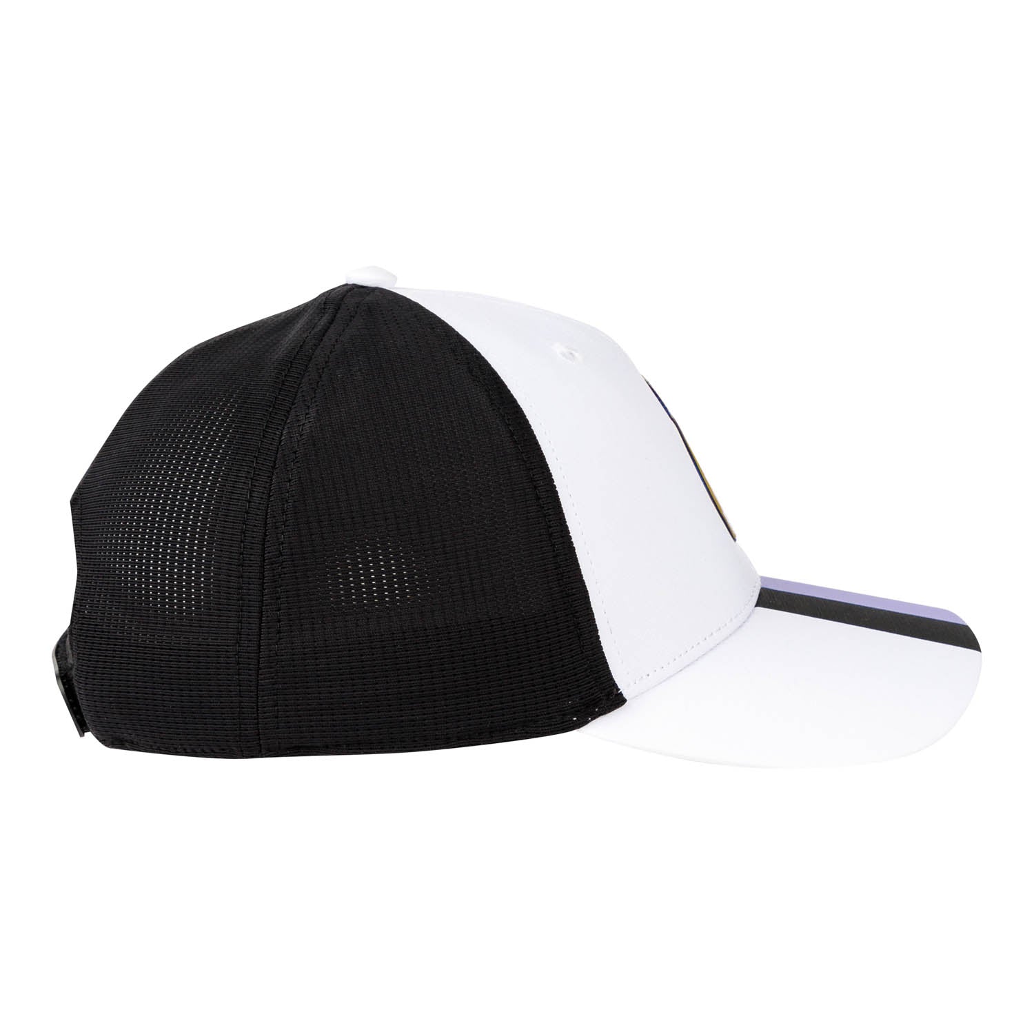 Gorra Escudo Niños Blanco/Morado
