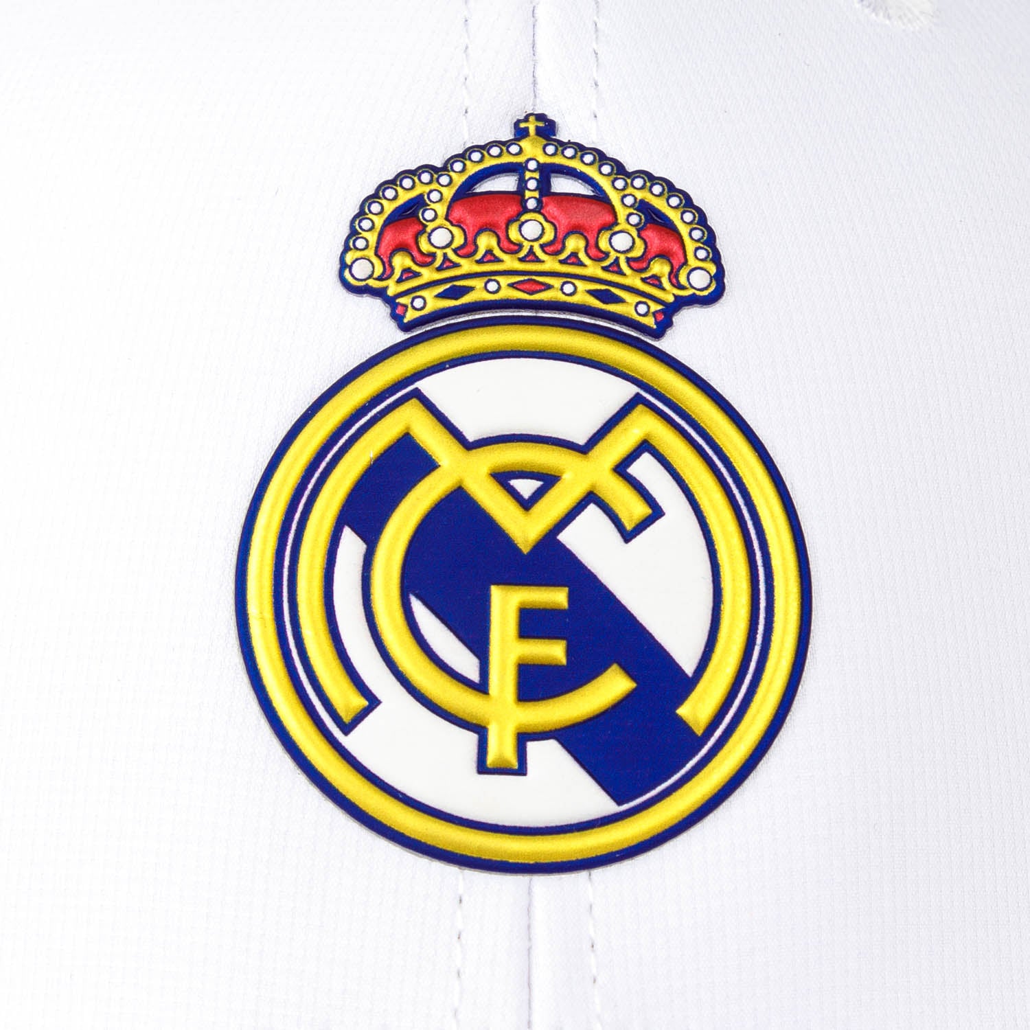 Gorra Escudo Niños Blanco/Morado