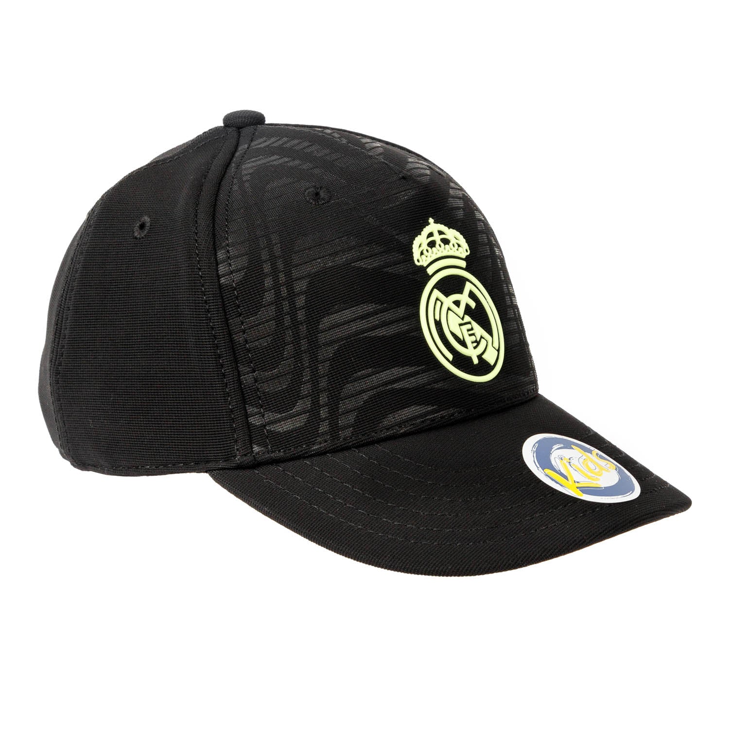 Gorra Escudo Niños Negro/Lima