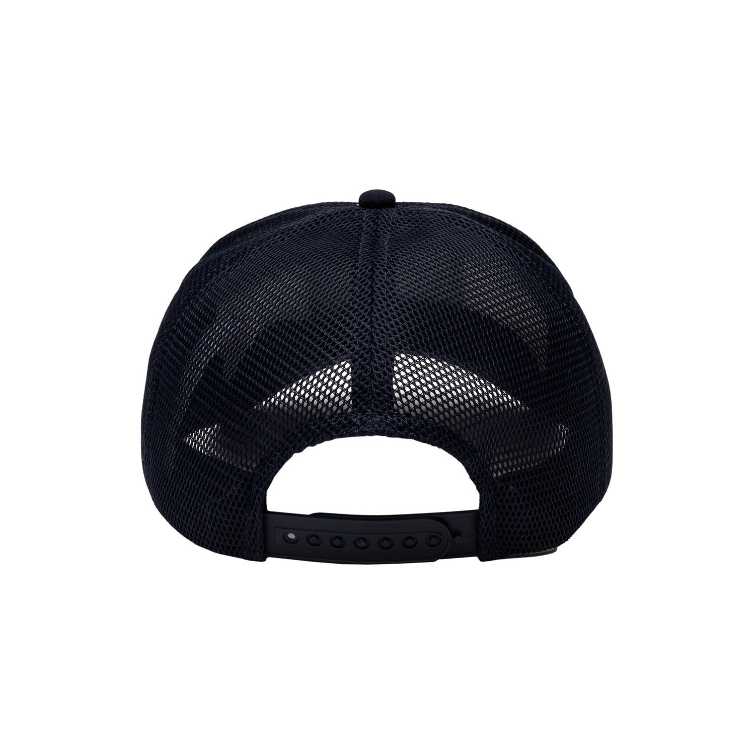 Gorra Rejilla Niños Escudo Cuadrado Blanco/Negro