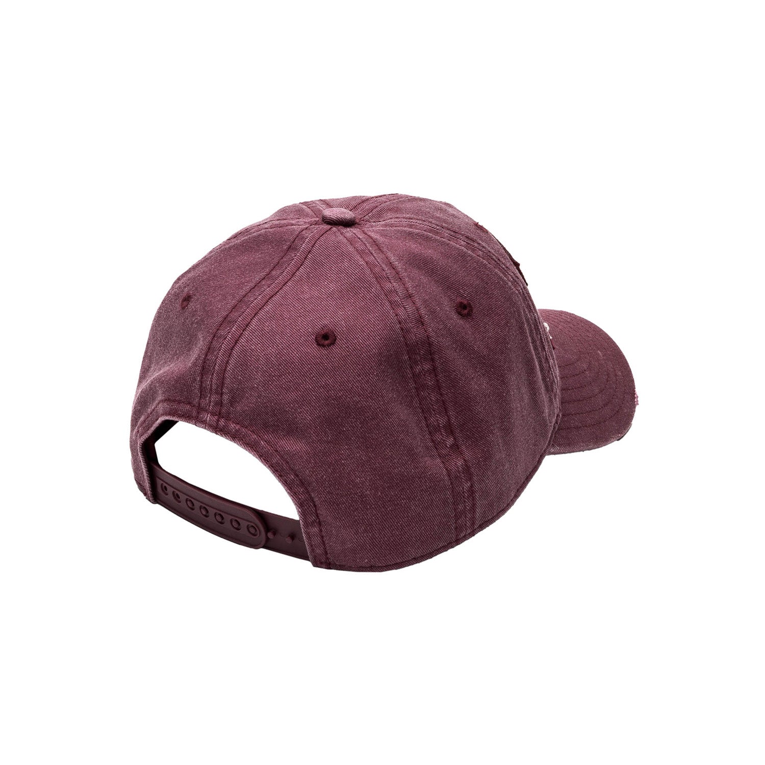 Gorra Desgastada Niños RM Granate