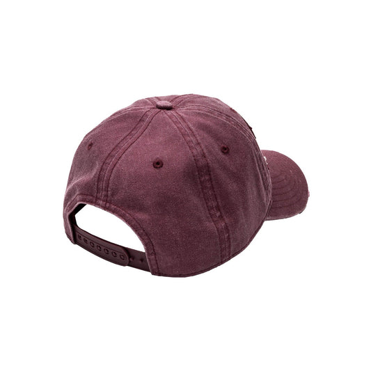 Gorra Desgastada Niños RM Granate