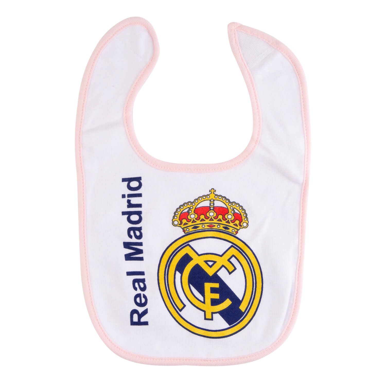 Set Baberos Rosa/Blanco Real Madrid