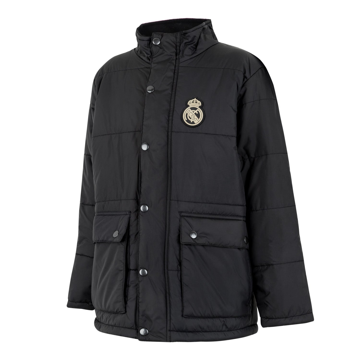 Parka Acolchada Niños Negra