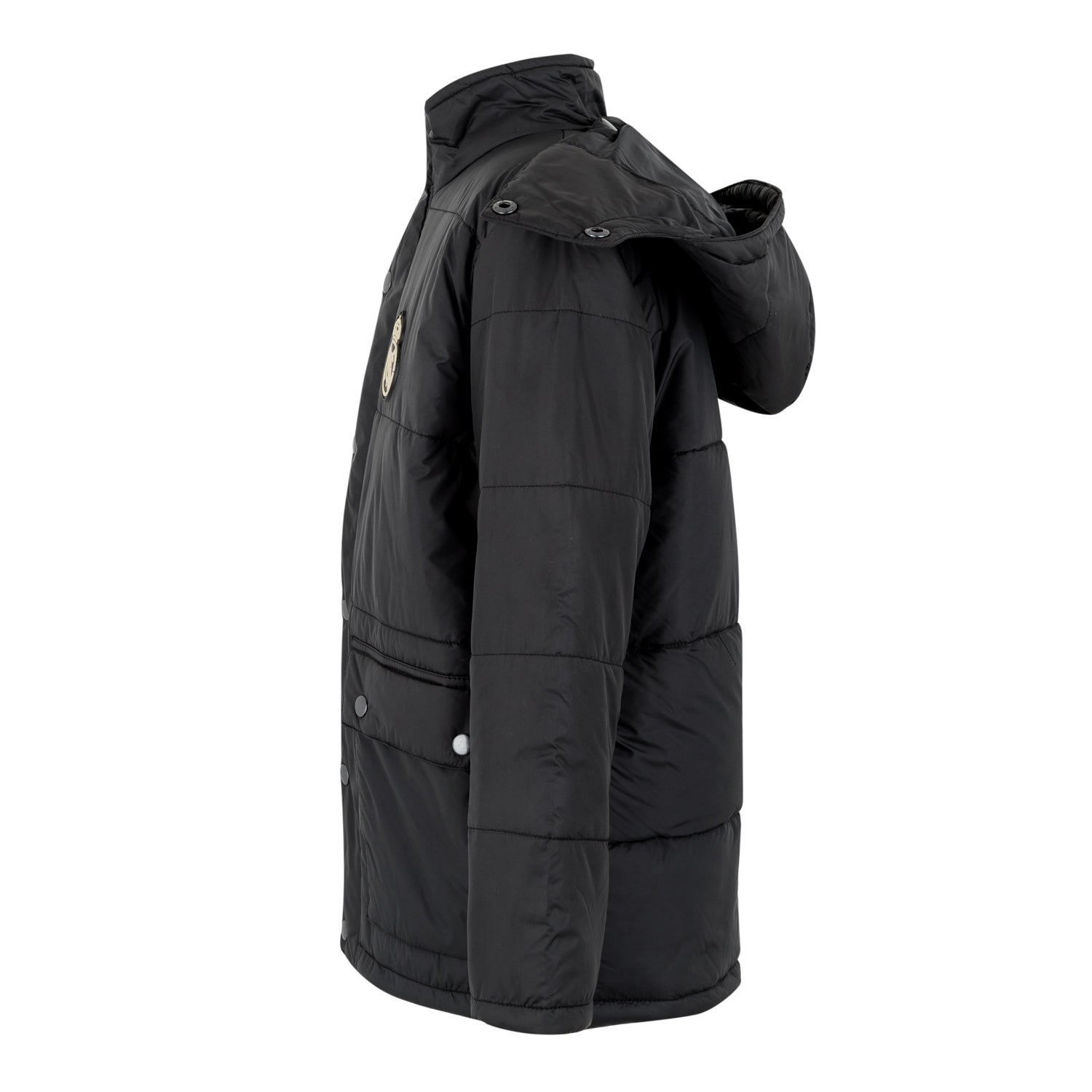 Parka Acolchada Niños Negra